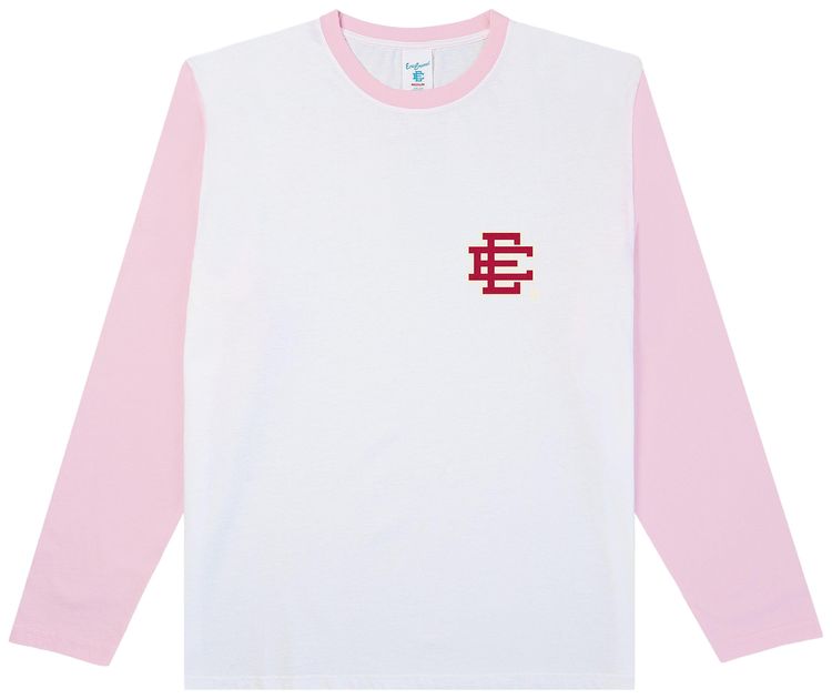 Eric Emanuel EE Basic Long Sleeve T Shirt Pink