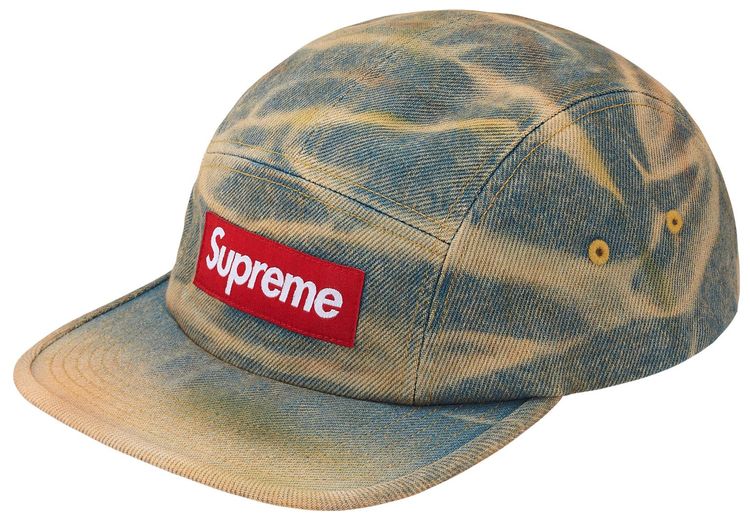 Supreme Denim Camp Cap Dirty Indigo