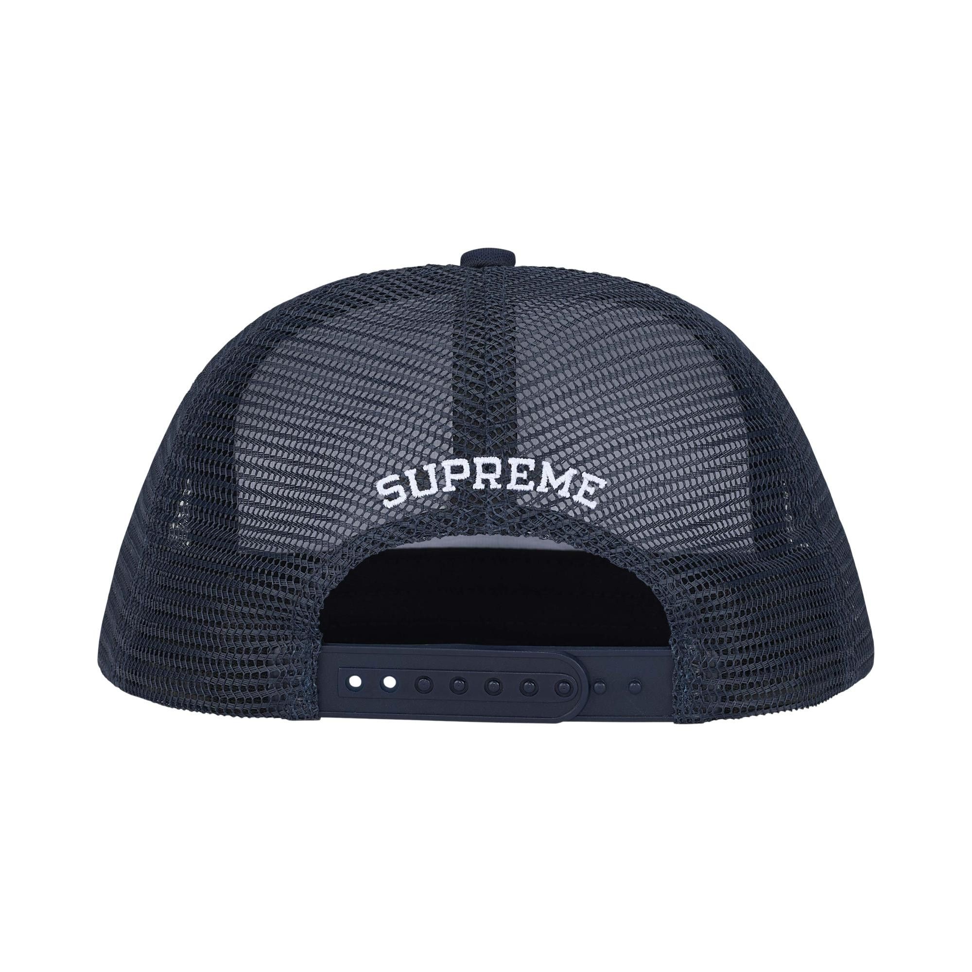 Buy Supreme Pinup Mesh Back 5-Panel 'Navy' - FW25H60 NAVY | GOAT