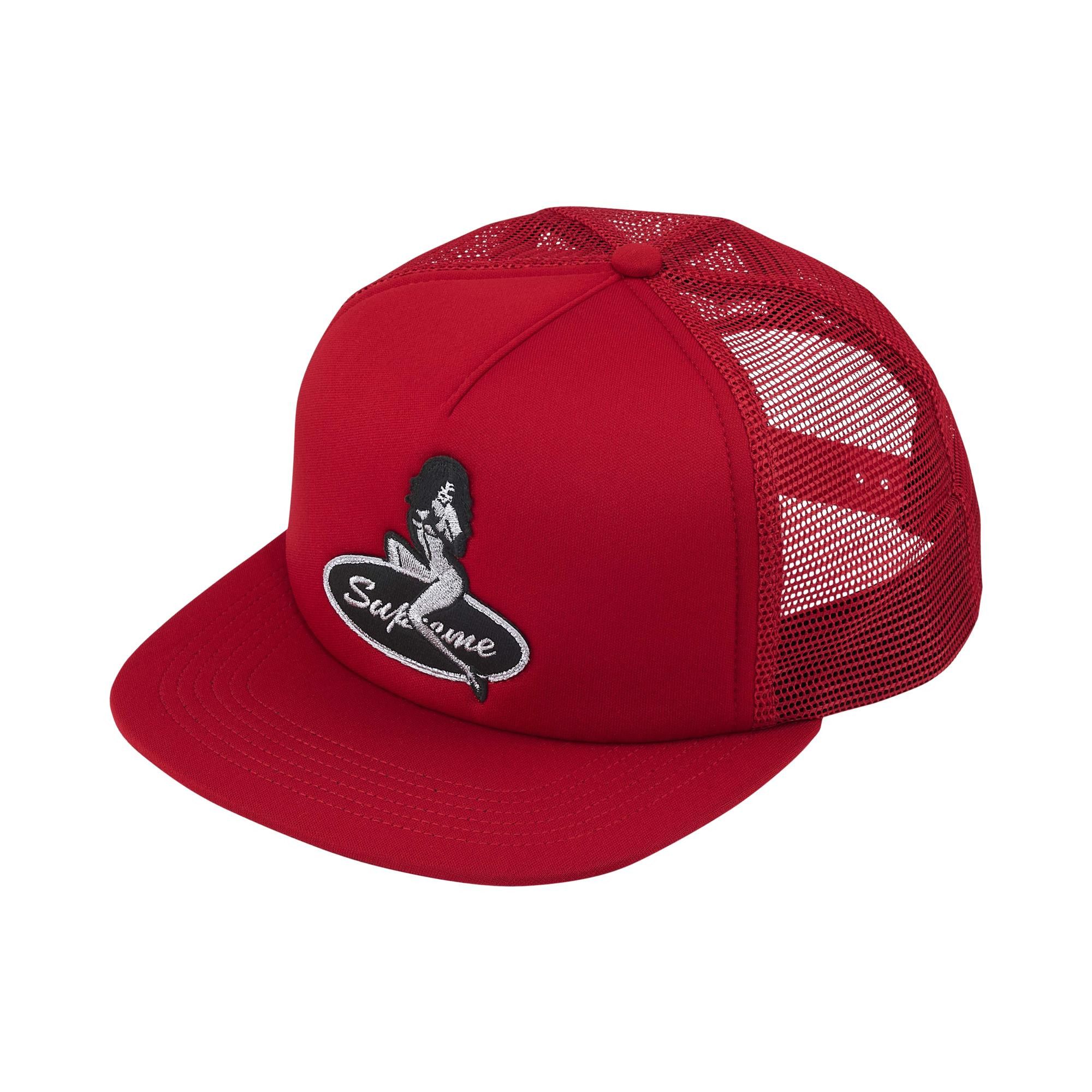 Buy Supreme Pinup Mesh Back 5-Panel 'Red' - FW25H60 RED | GOAT AU