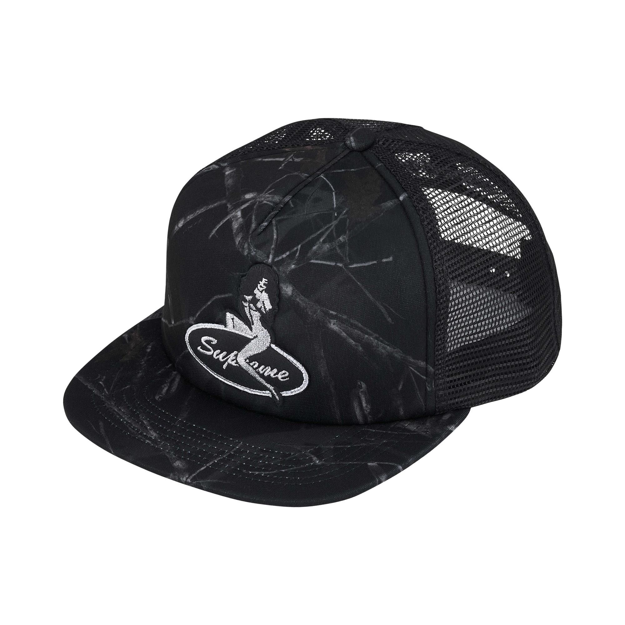 帽子 supreme pinup mesh back black tree Supreme Pinup Mesh Back 5-Panel (FW25) - $48