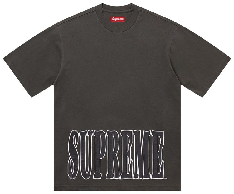 Supreme Cracked Stretch Short Sleeve Top Black