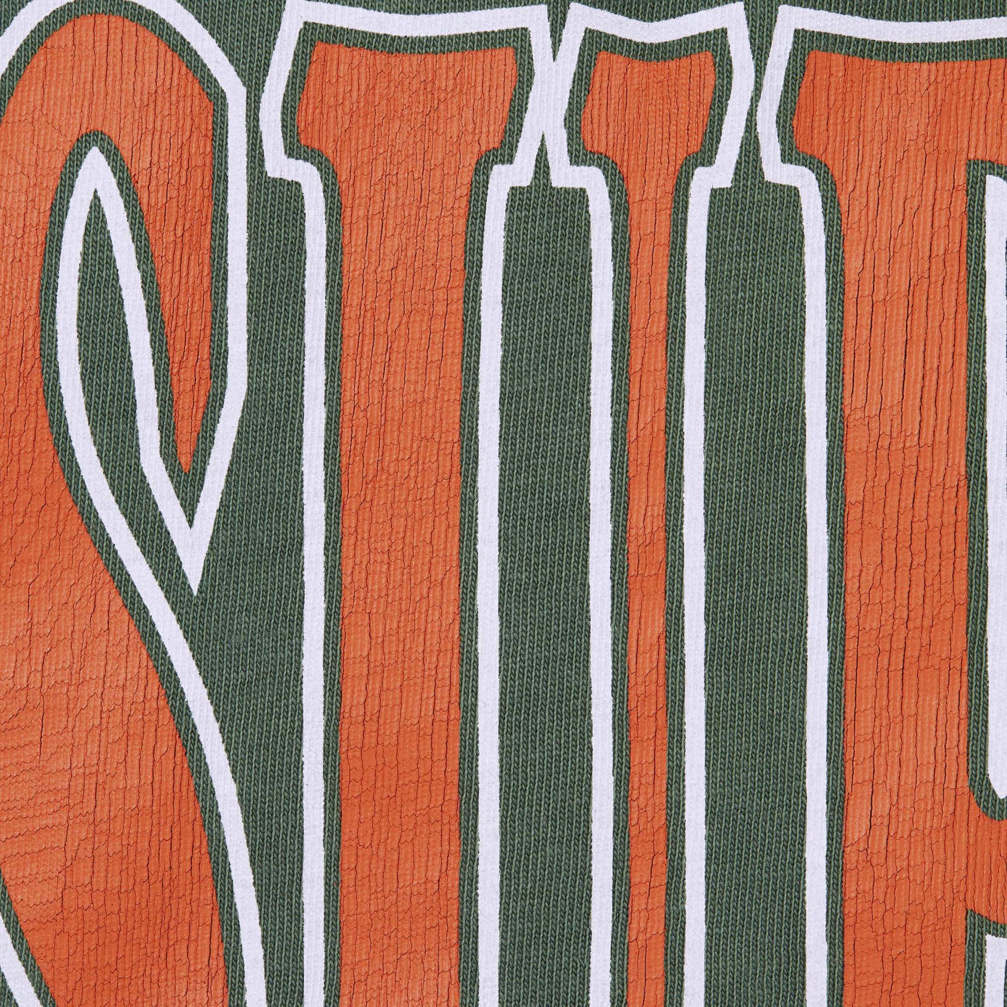 Buy Supreme Cracked Stretch Short-Sleeve Top 'Green' - FW25KN88