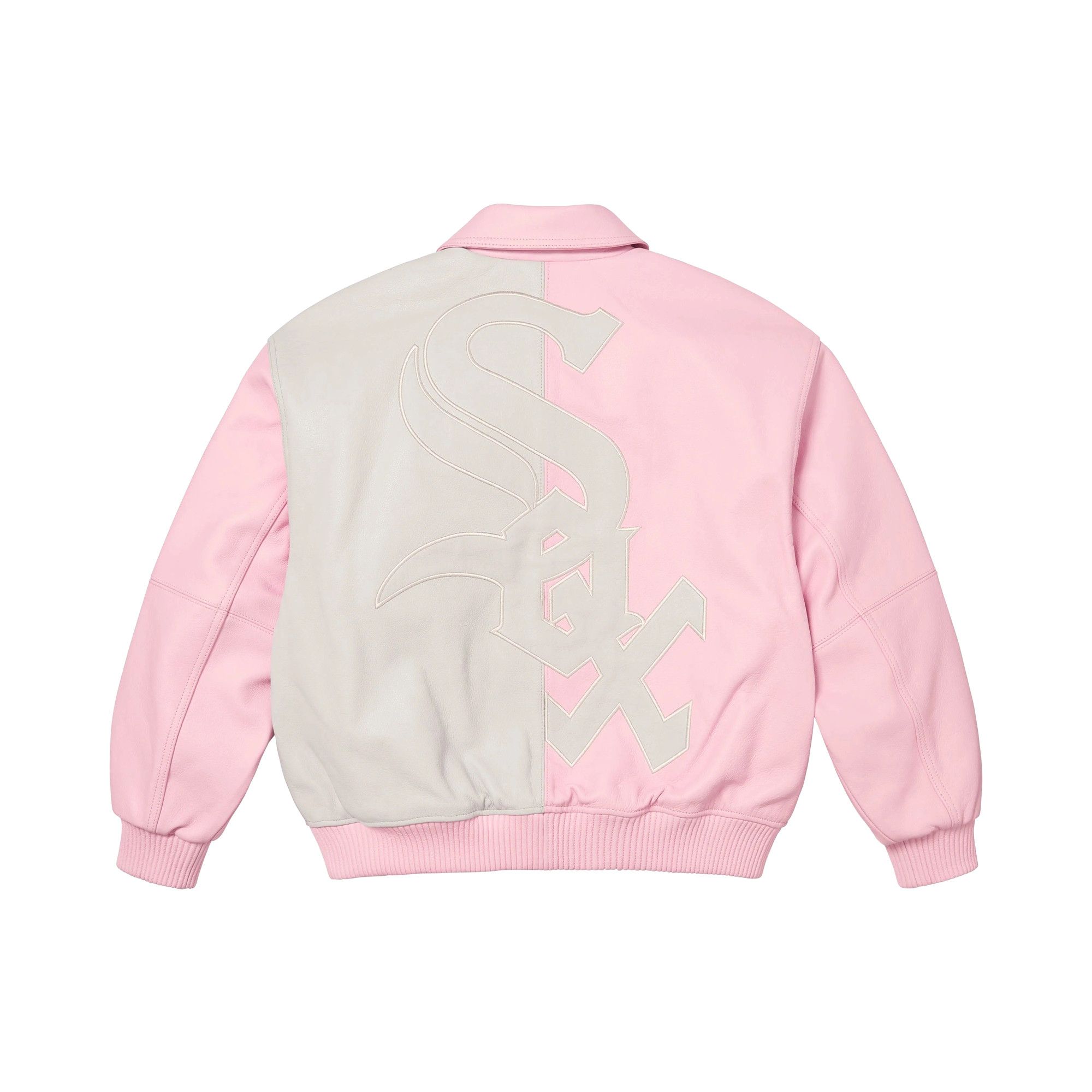 ウェア Supreme White Sox Leather Varsity Jacket Supreme Chicago White Sox™ Leather Varsity Jacket (FW25) - $998