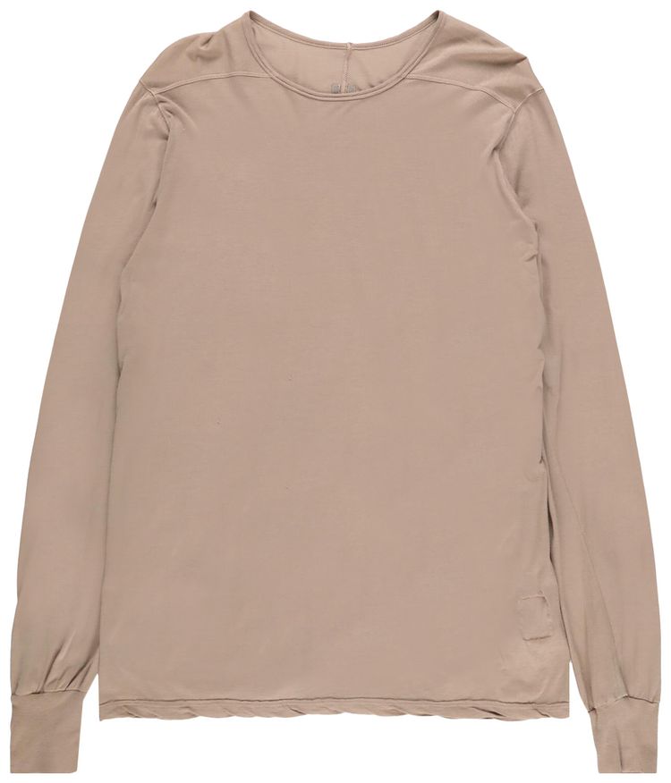 Rick Owens DRKSHDW Level Long Sleeve T Shirt Dirty Pearl