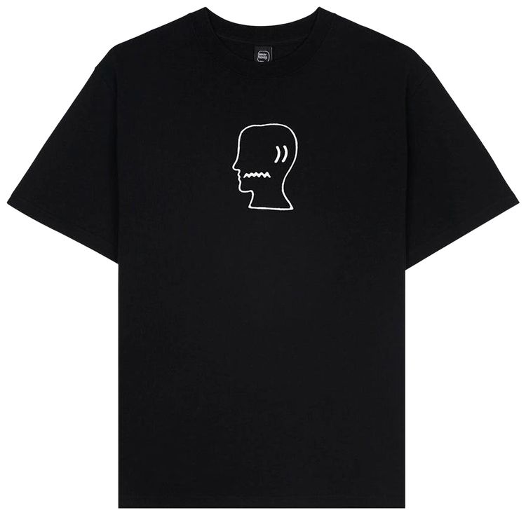 Brain Dead Logohead Tee Black
