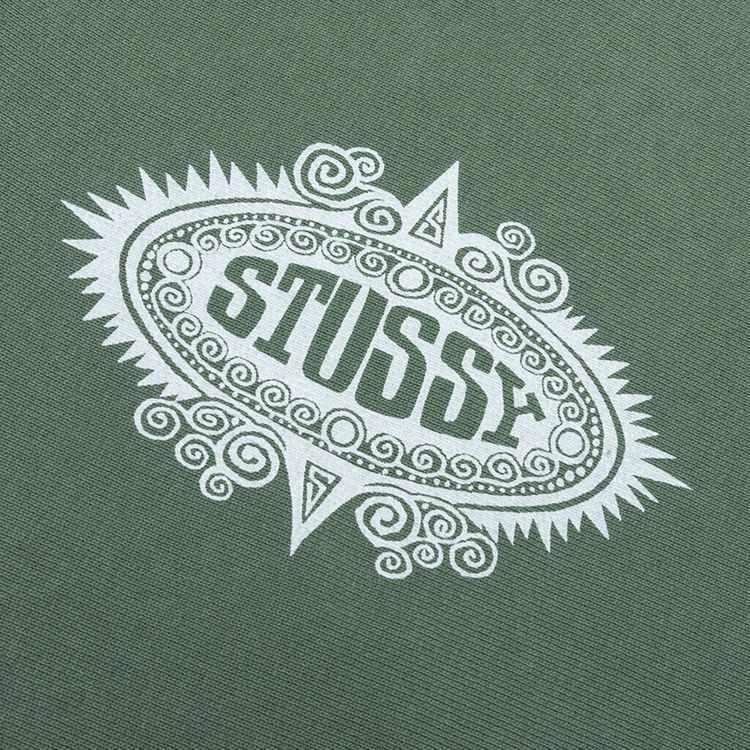 Stussy Mantra Zip Hoodie Green