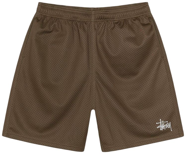 Stussy Mesh Basic Shorts Olive