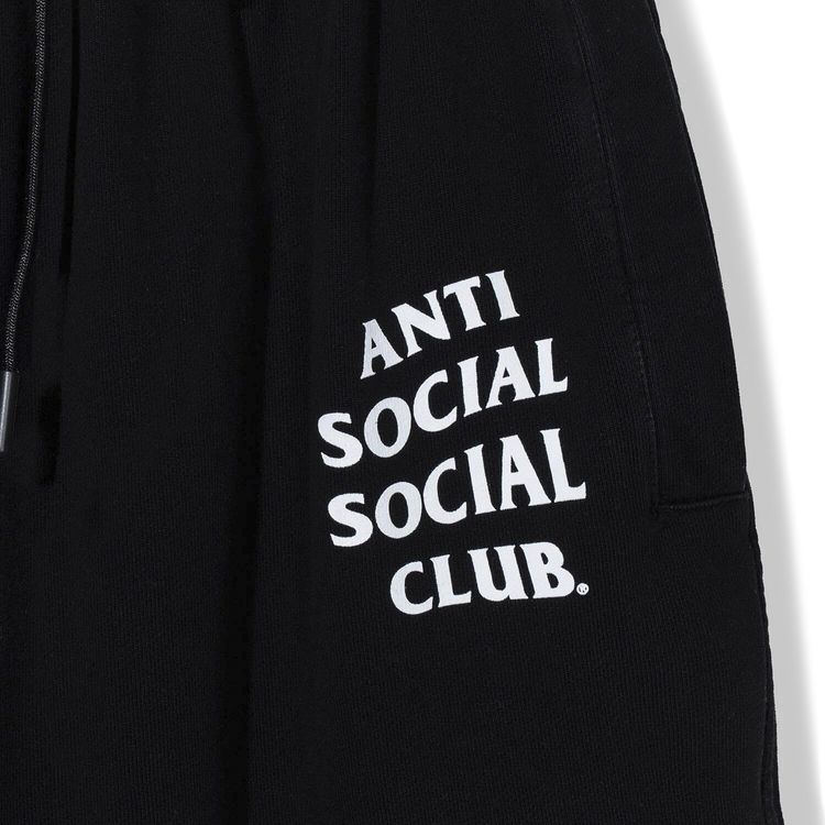 Anti Social Social Club Mind Games Cargo Sweatpants Black