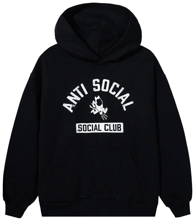 Anti Social Social Club Devils Playground Hoodie Black
