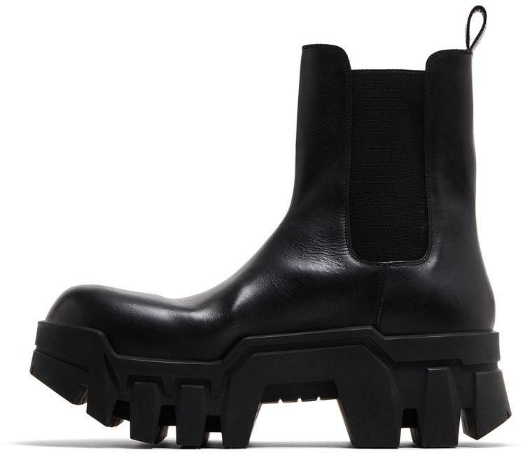 Balenciaga Bulldozer Chelsea Boot Black