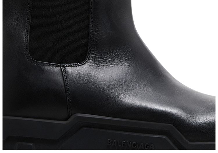 Balenciaga Bulldozer Chelsea Boot Black