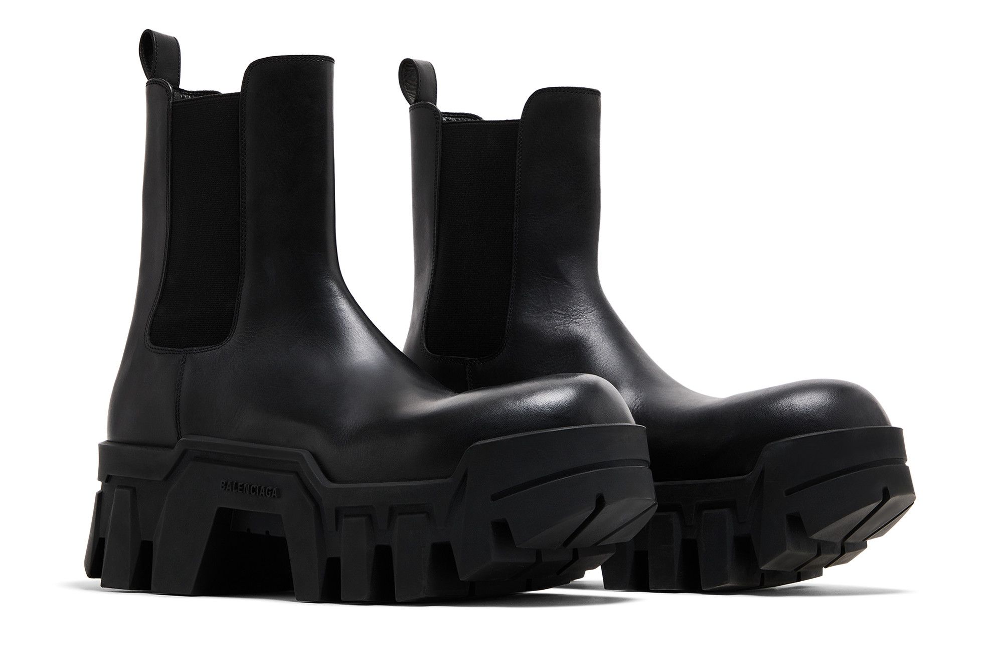 Buy Balenciaga Bulldozer Chelsea Boot 'Black' - 693968 WBCQ0