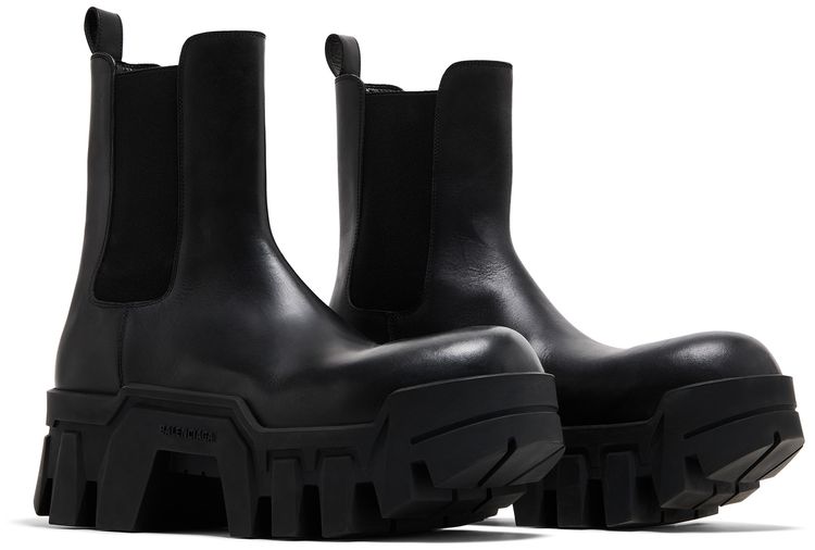 Balenciaga Bulldozer Chelsea Boot Black