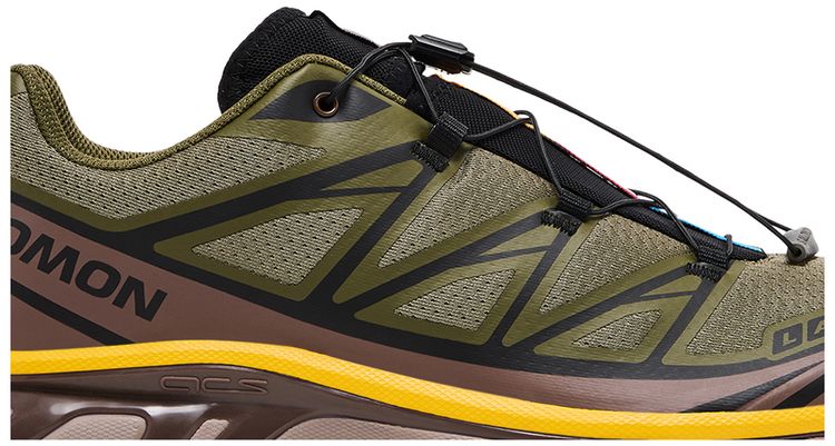 Salomon XT 6 Olive Night Sulphur