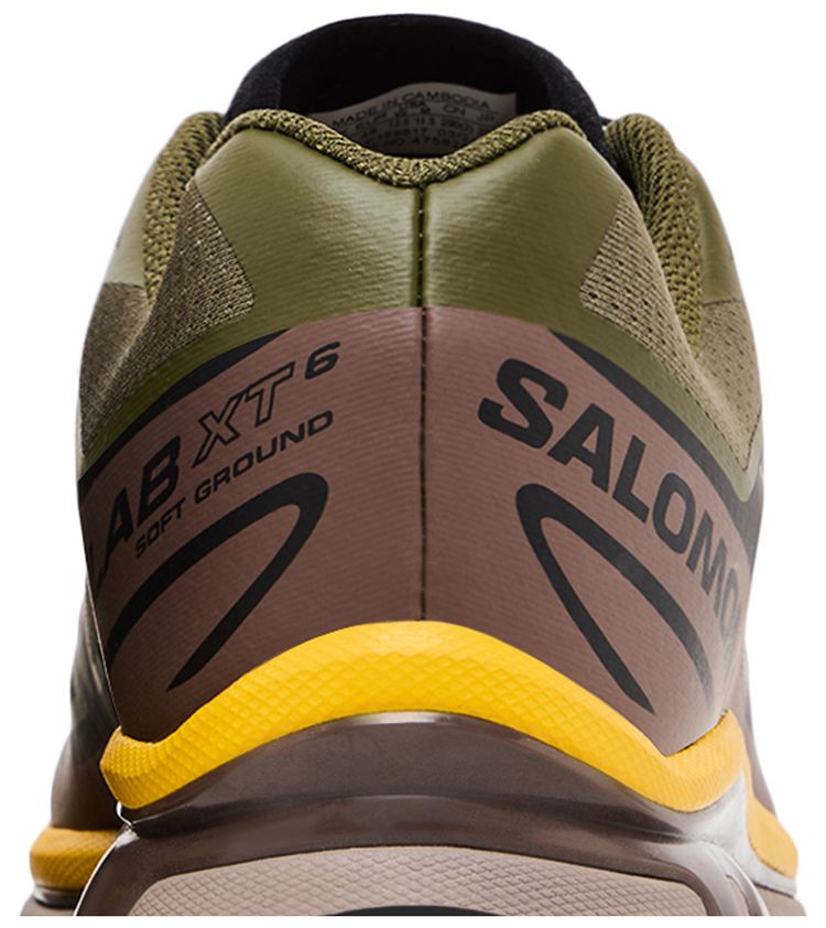 Salomon XT 6 Olive Night Sulphur