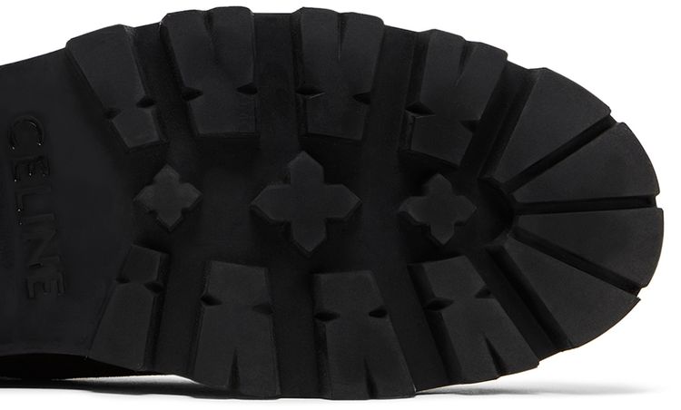 CELINE Wmns Triomphe Rangers Chelsea Boot Dark Brown