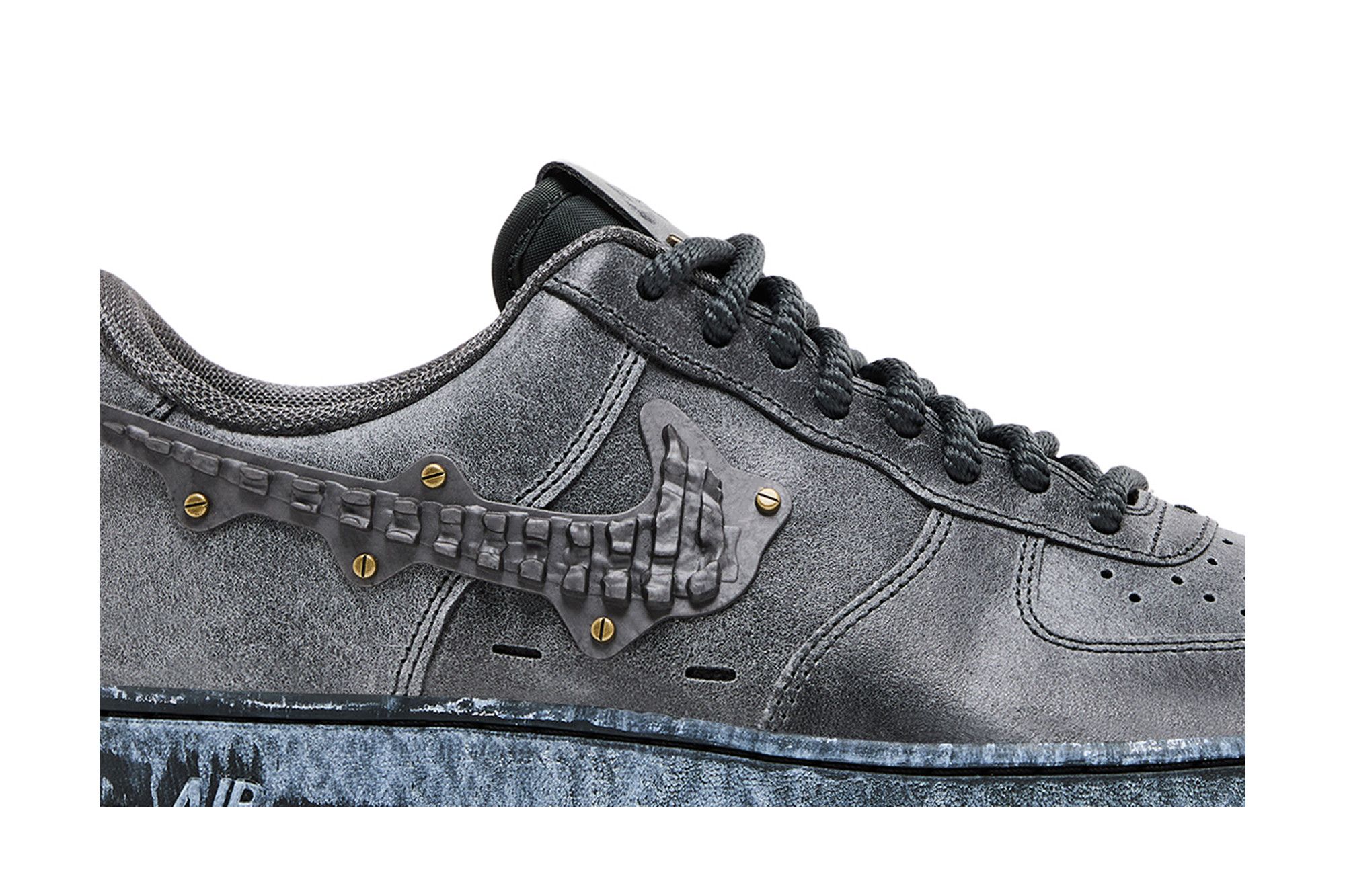 Nike Air Force 1 ブラック　23cm Stüssy x Nike Air Force 1 '07 Mid SP 