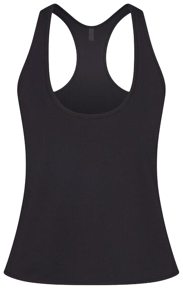 NikeSKIMS Airy Racer Back Tank Obsidian