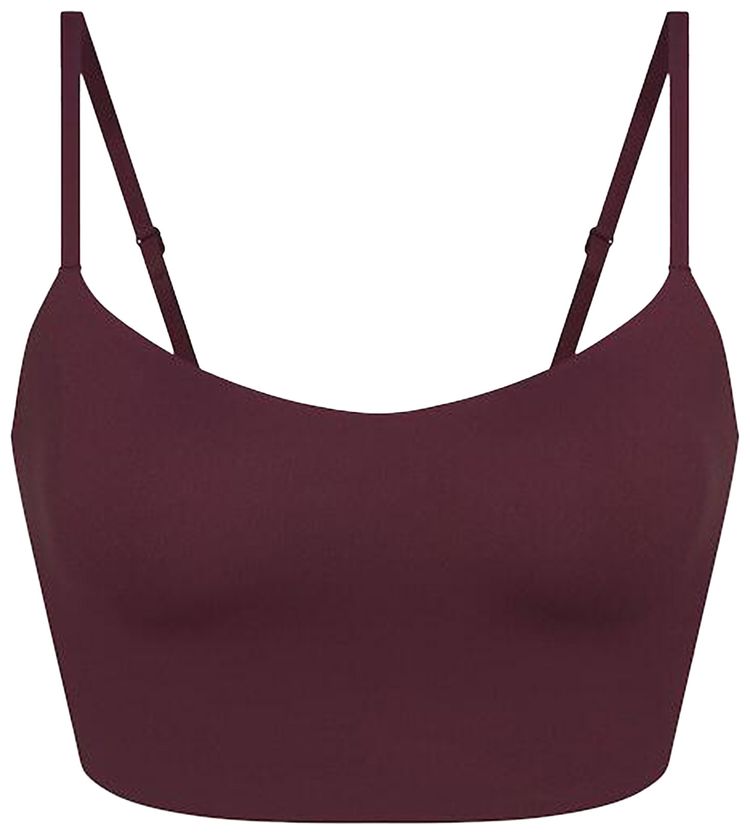 NikeSKIMS Matte Cami Bra Top Currant