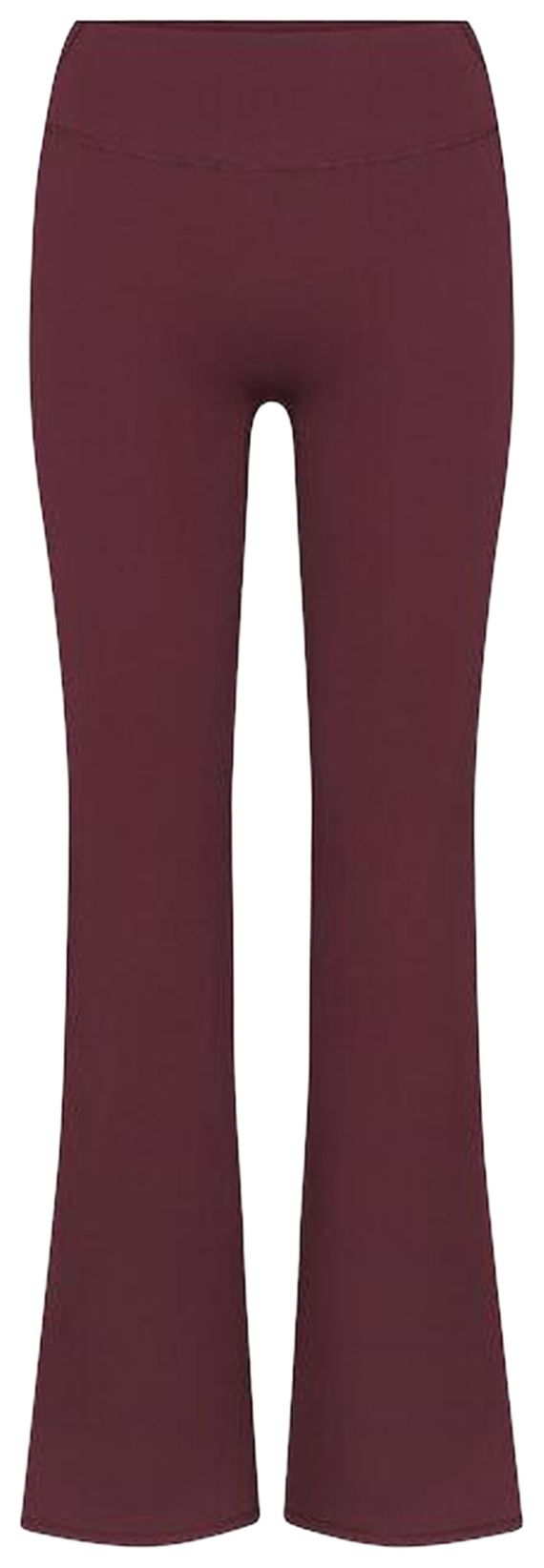 NikeSKIMS Matte Slim Flare Legging Currant