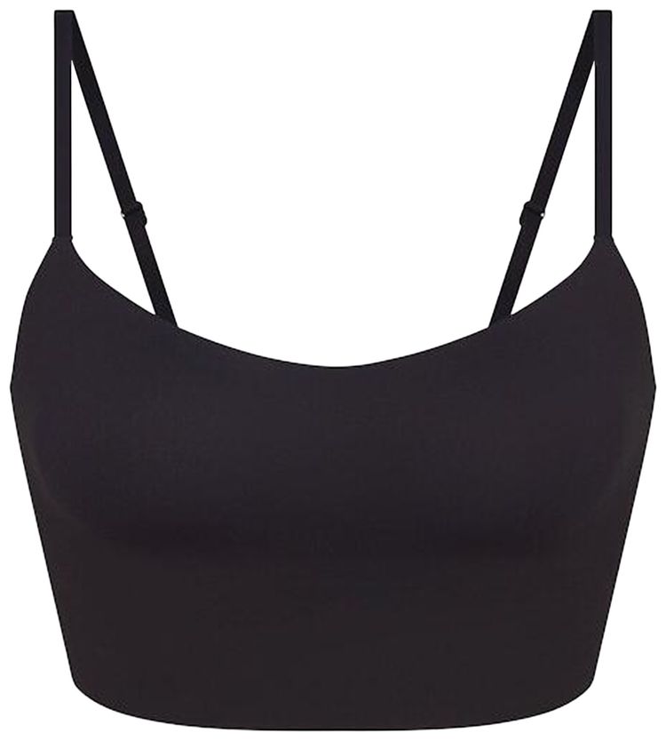 NikeSKIMS Matte Cami Bra Top Obsidian