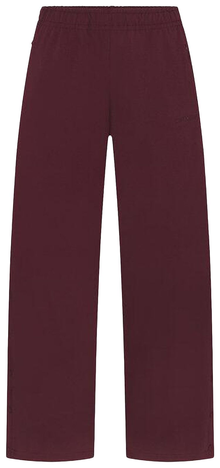 NikeSKIMS Matte Tricot Side Snaps Pant Currant