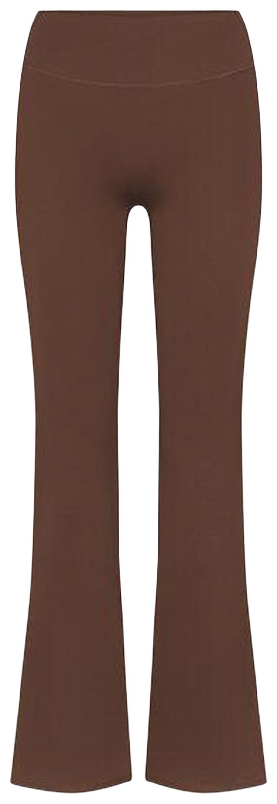 NikeSKIMS Matte Slim Flare Legging Dark Sepia