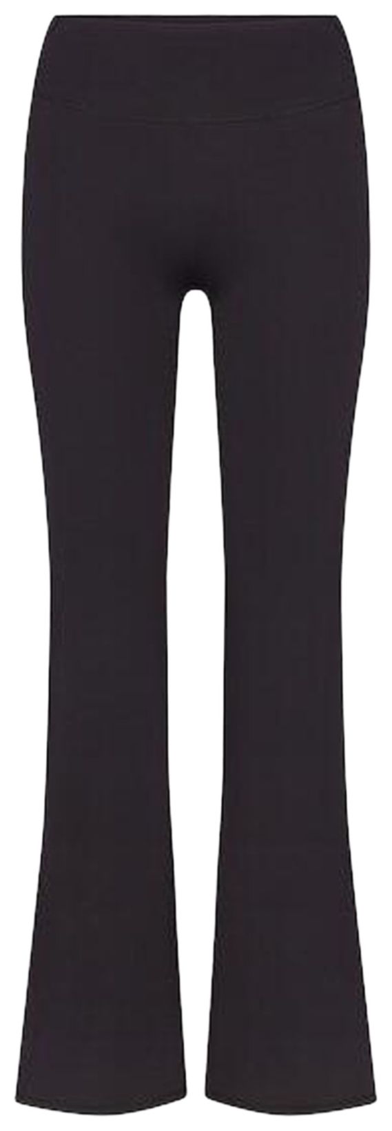 NikeSKIMS Matte Slim Flare Legging Obsidian