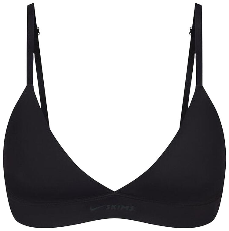 NikeSKIMS Shine Triangle Bra Obsidian