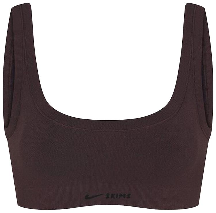 NikeSKIMS Vintage Seamless Scoop Neck Bra Phoenix