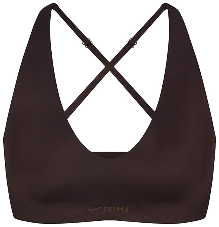 NikeSKIMS Shine V Neck Bra Phoenix