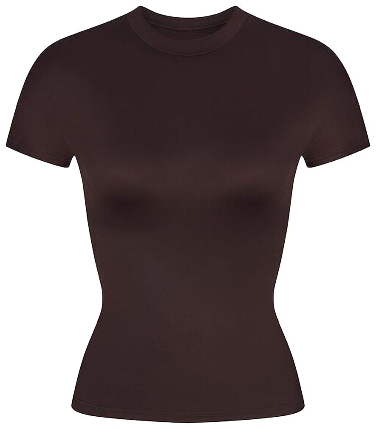 NikeSKIMS Shine Short Sleeve Mock Neck Top Phoenix