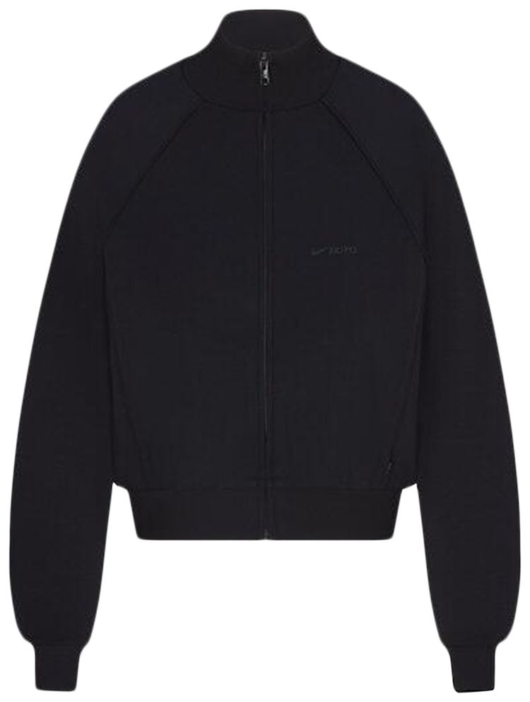 NikeSKIMS Matte Tricot Track Jacket Obsidian