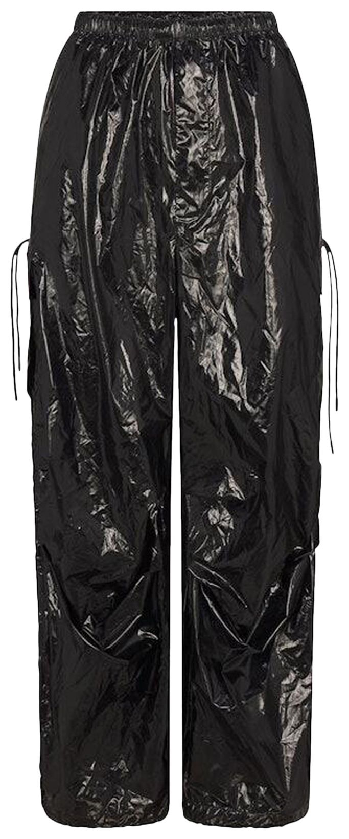 NikeSKIMS Shine Shiny Nylon Cargo Pant Obsidian