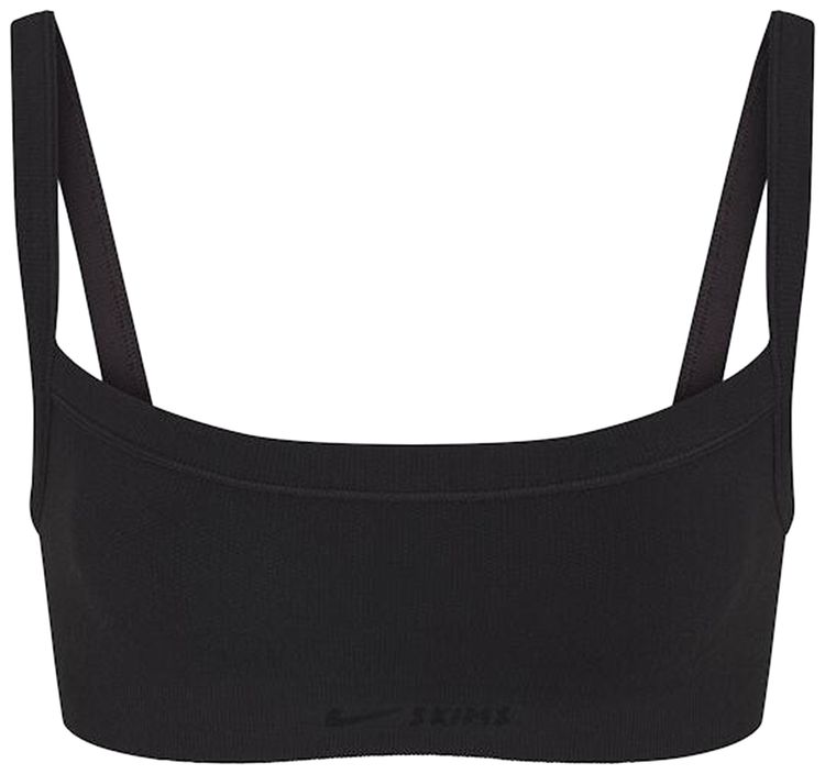 NikeSKIMS Vintage Seamless Cami Bra Obsidian