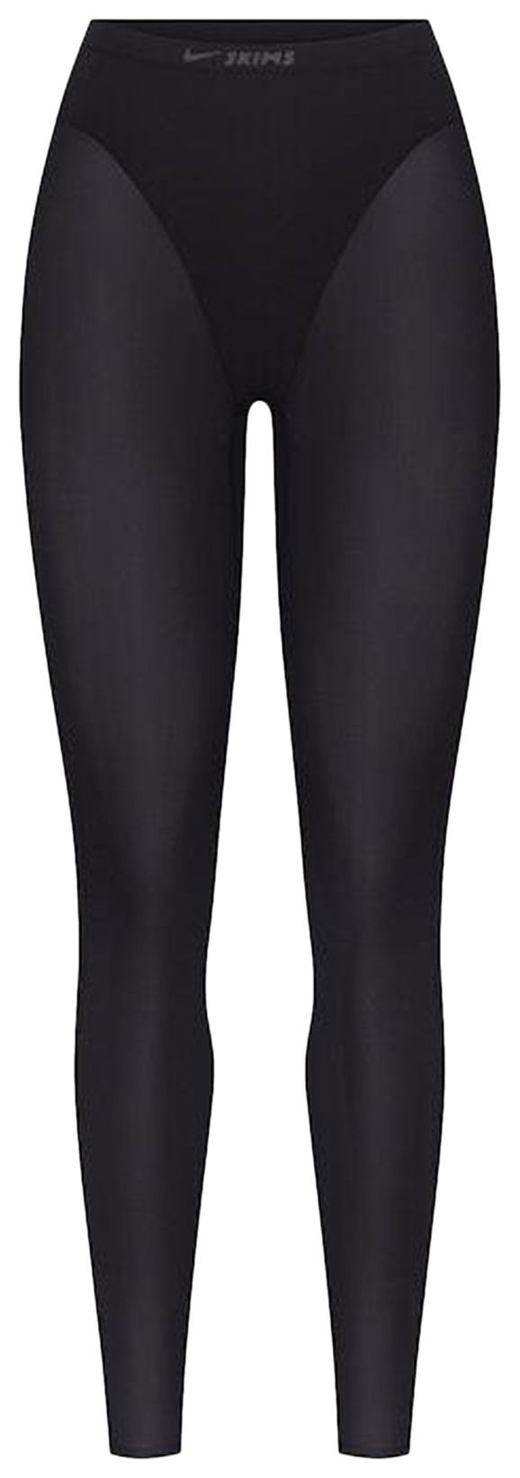 NikeSKIMS Vintage Weightless Layers V Line 26 Legging Obsidian