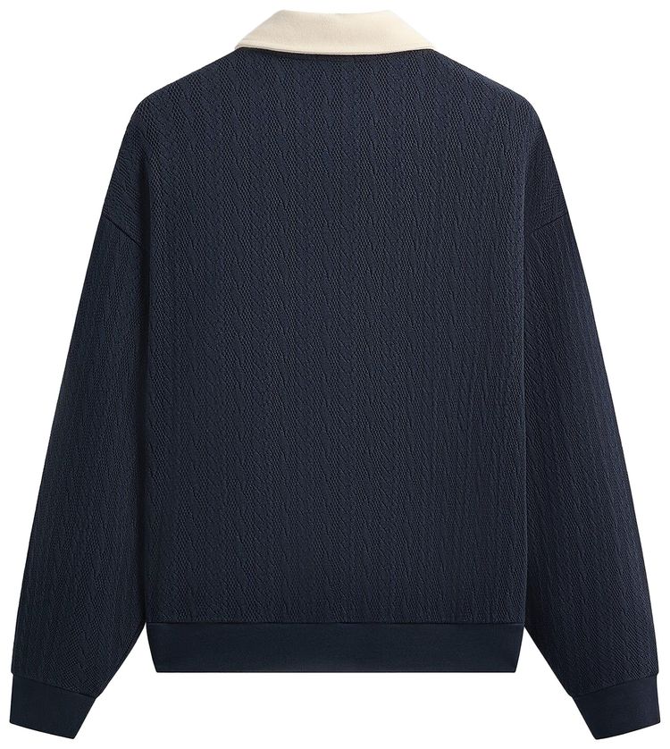 Kith For The New York Yankees Cable Fleece Nelson Sweatshirt Nocturnal