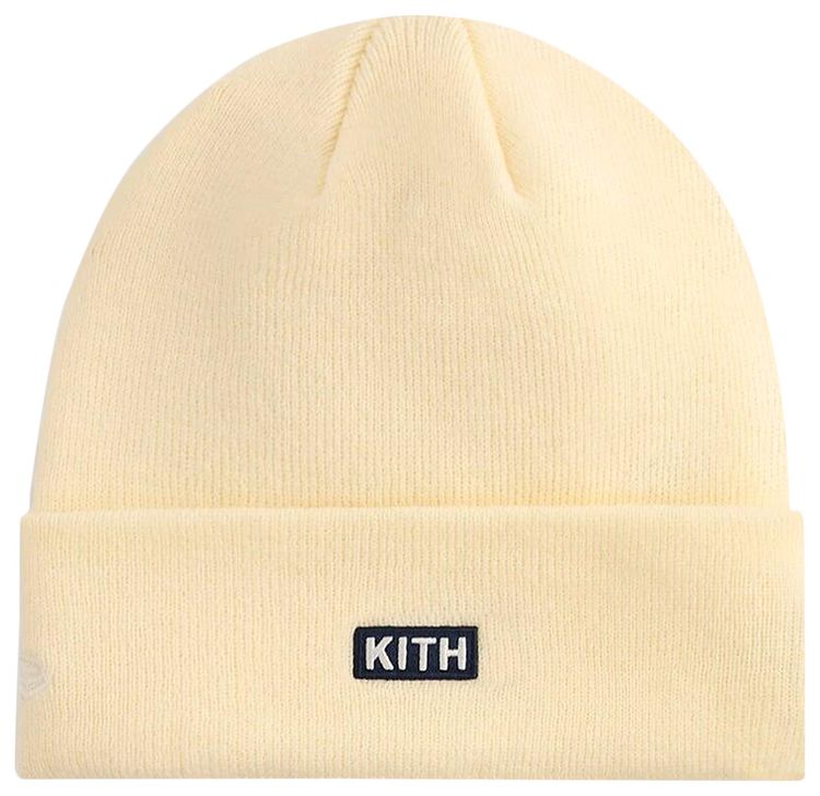 Kith x New Era For The New York Yankees Knit Beanie Sandrift