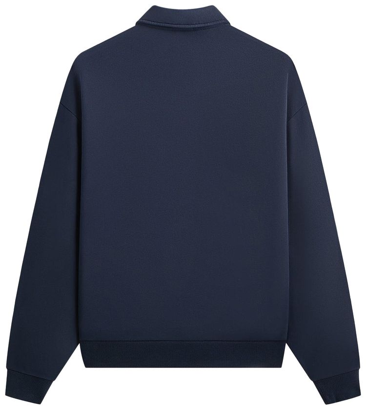 Kith For The New York Yankees Quarter Zip Popover Sweatshirt Nocturnal