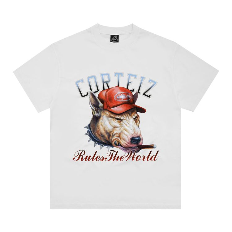 Corteiz DOG Pound Tee White