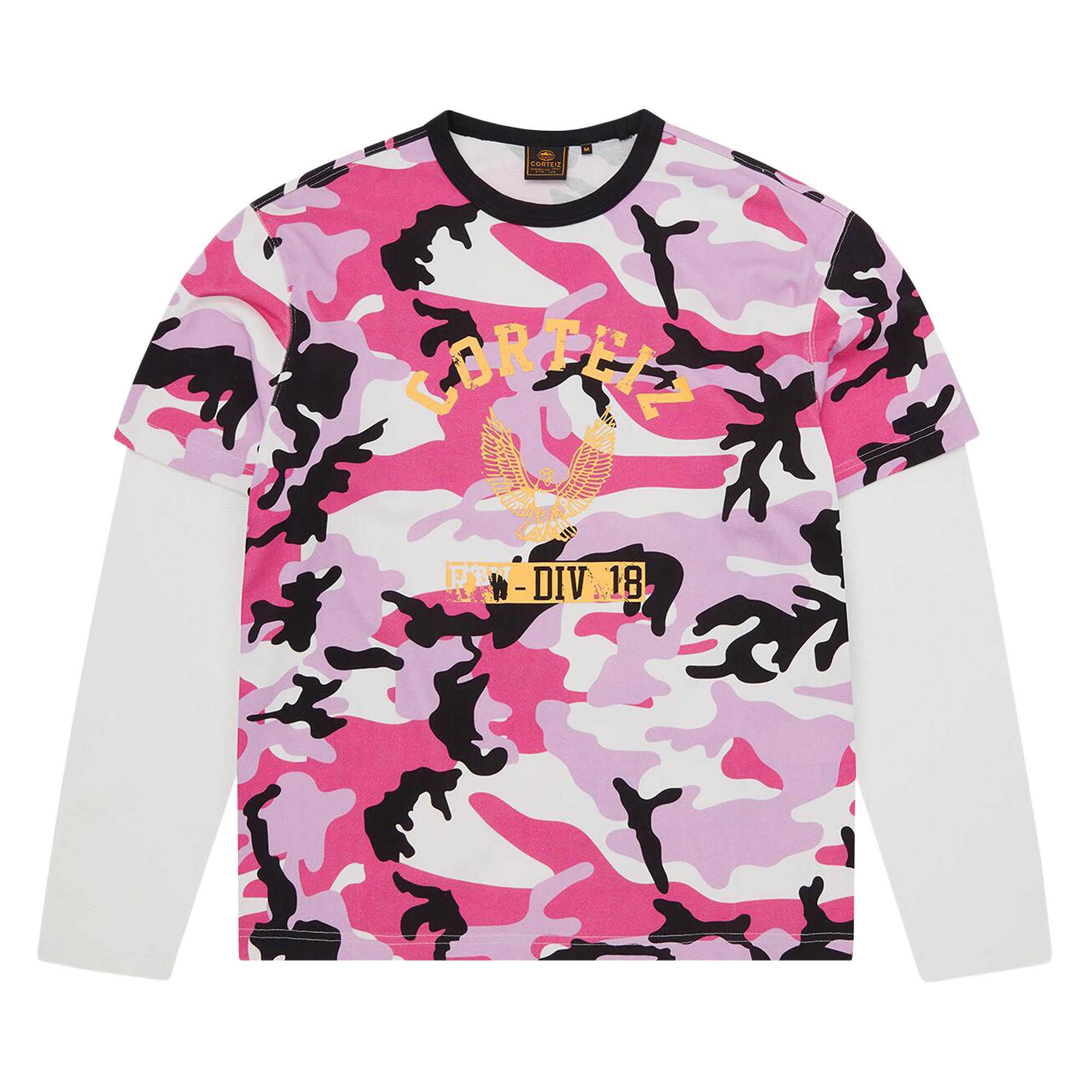 Buy Corteiz Eagle Camo Thermal Long-Sleeve 'Pink' - CRTZ0309 067