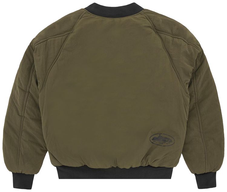 Corteiz Guerillaz Heavy Duty Bomber Olive