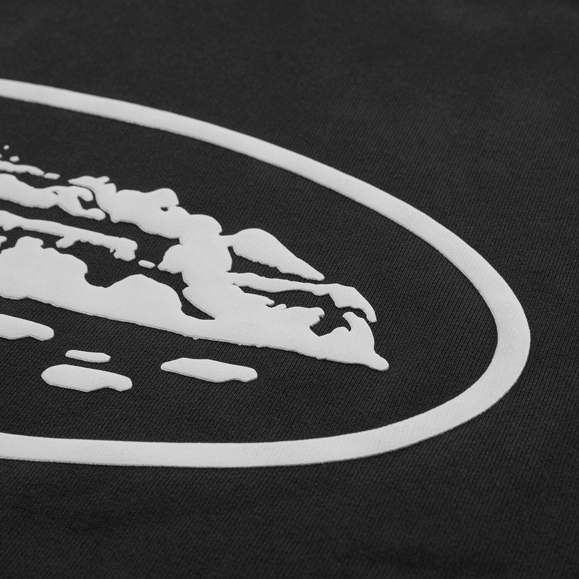 Buy Corteiz Island Puff Print Zip Hoodie 'Black' - CRTZ0524 001 | GOAT