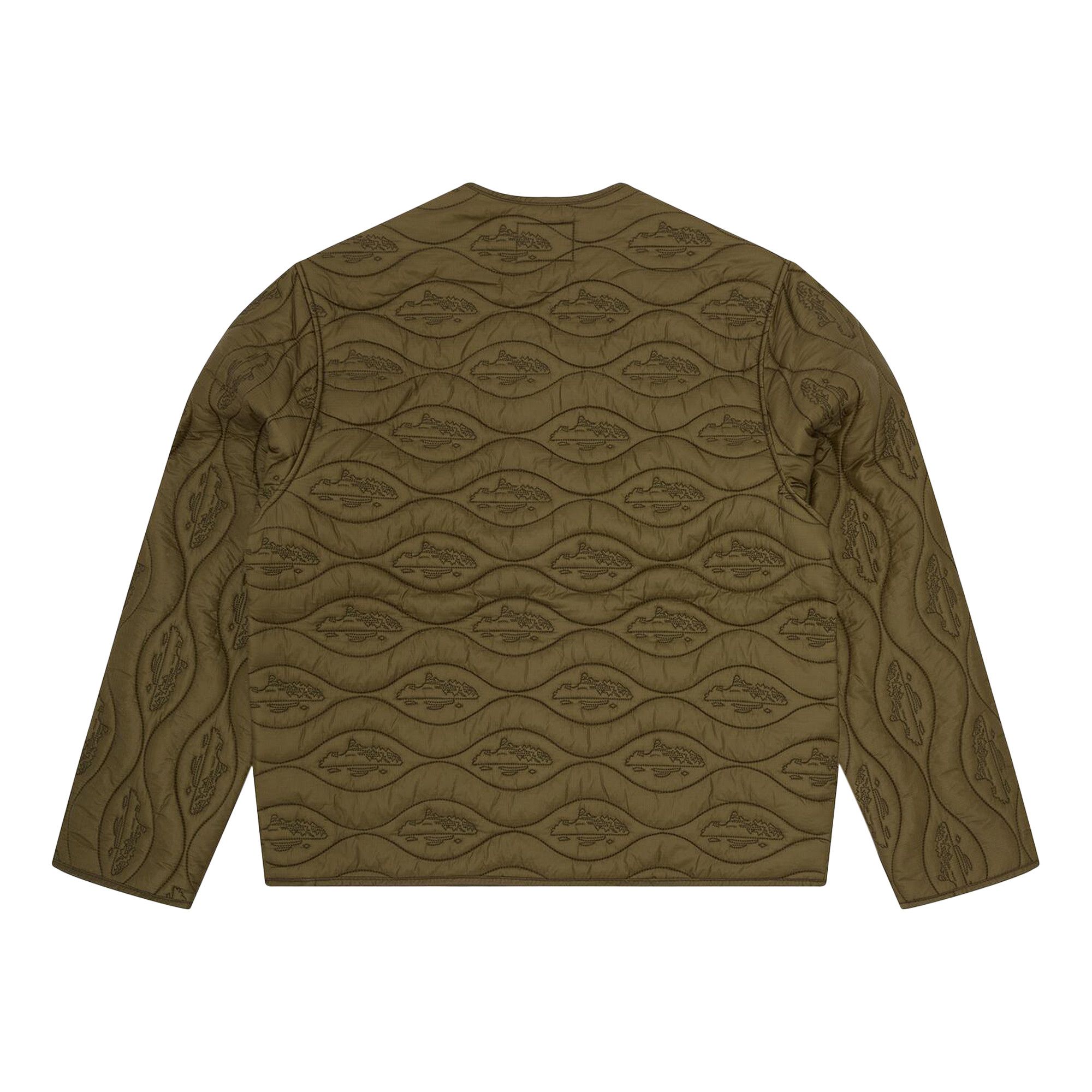 Buy Corteiz Guerillaz Parka Liner 'Olive' - CRTZ1534 180 | GOAT