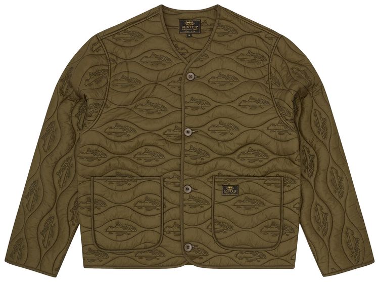 Corteiz Guerillaz Parka Liner Olive