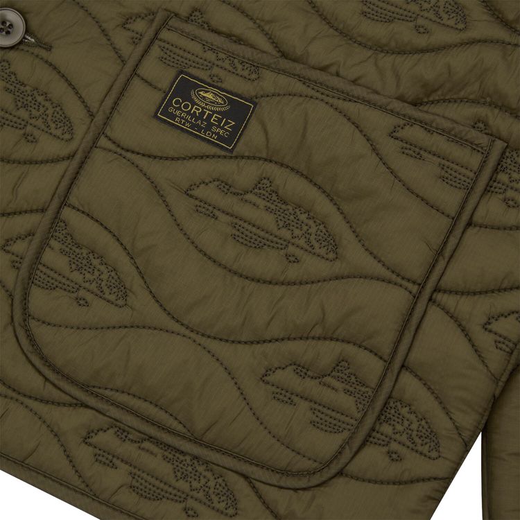 Corteiz Guerillaz Parka Liner Olive