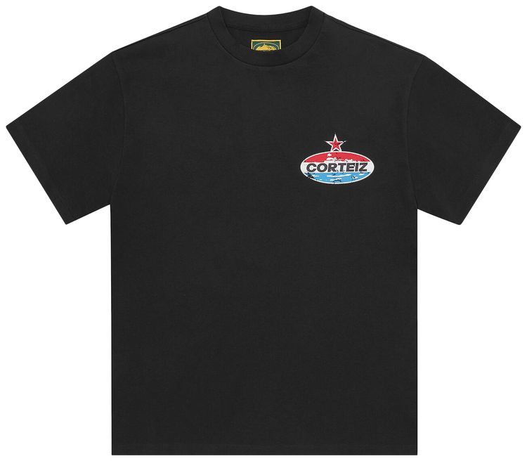 Corteiz Motor Heavyweight Tee Black
