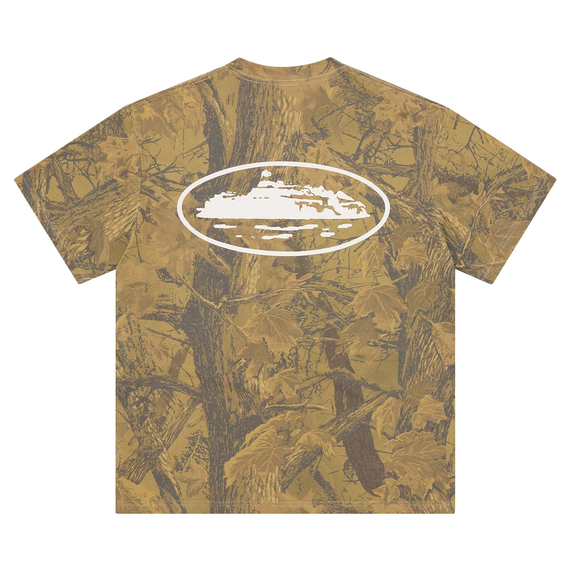 Buy Corteiz Island Puff Print Tee 'Forest Camo' - CRTZ0346 372 | GOAT
