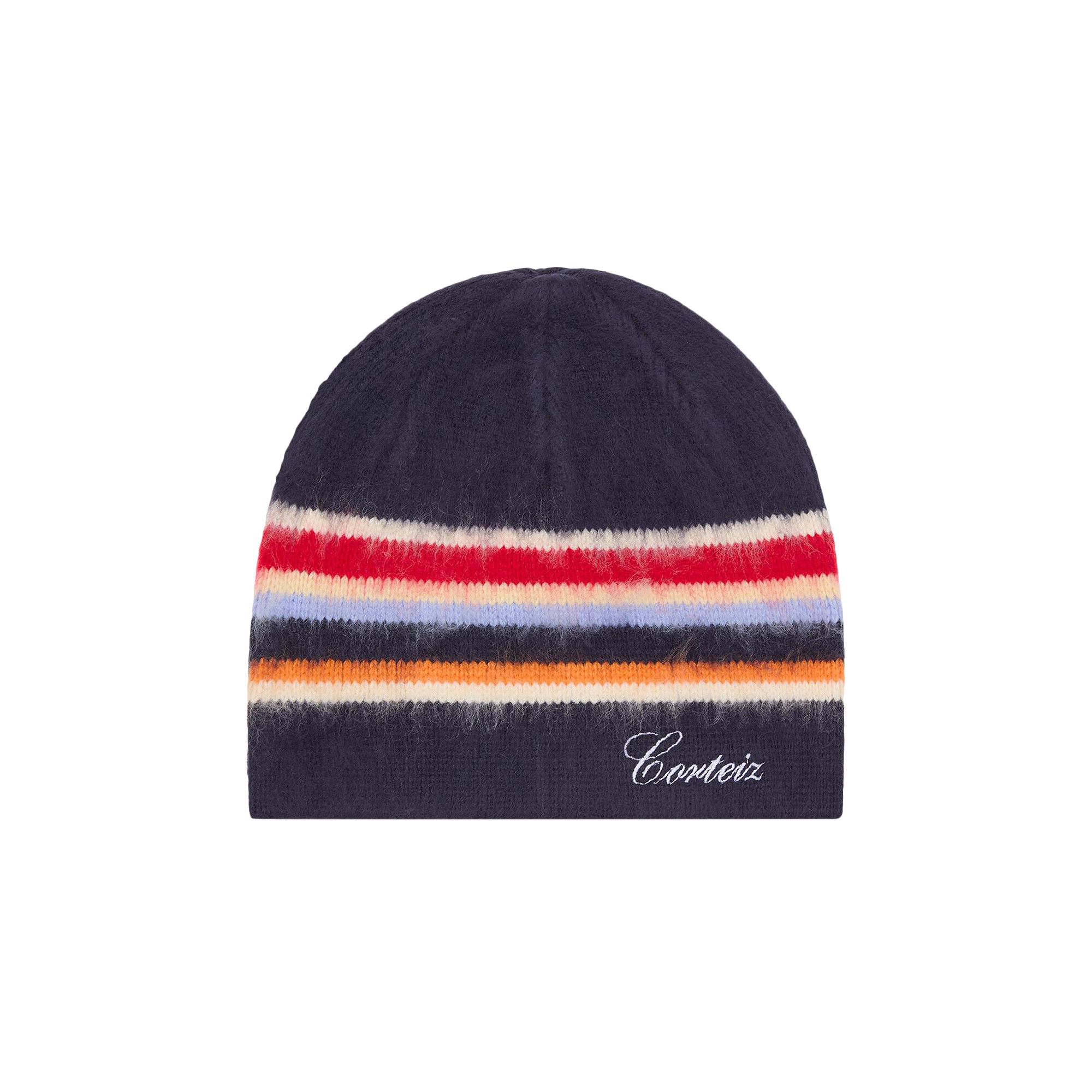 Buy Corteiz Multi Stripe Knit Beanie 'Navy' - CRTZ1029 040 | GOAT